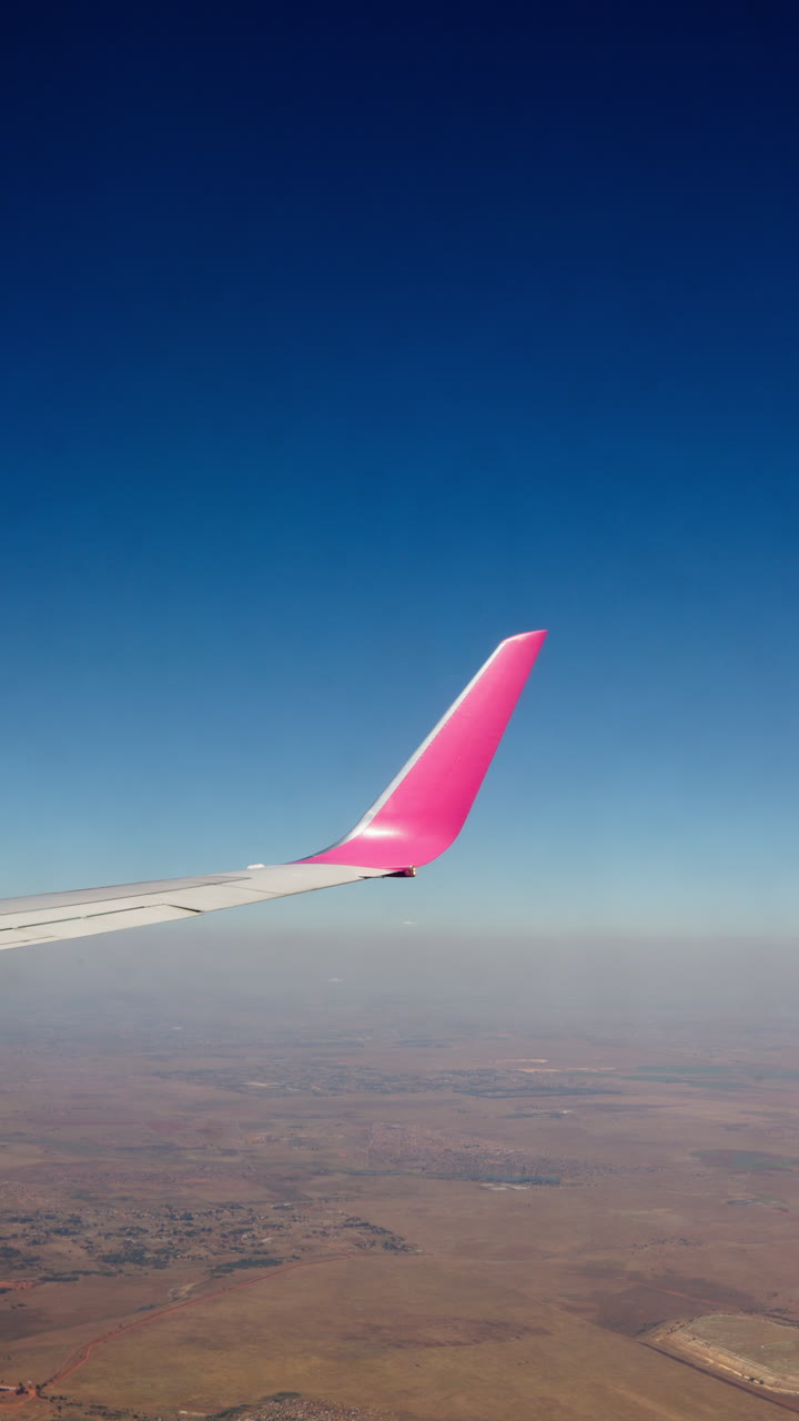 vista desde una ventana de un avión