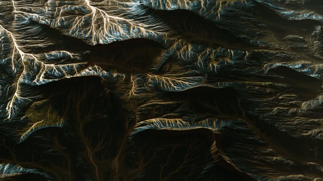 vista del paisaje del planeta alienígena