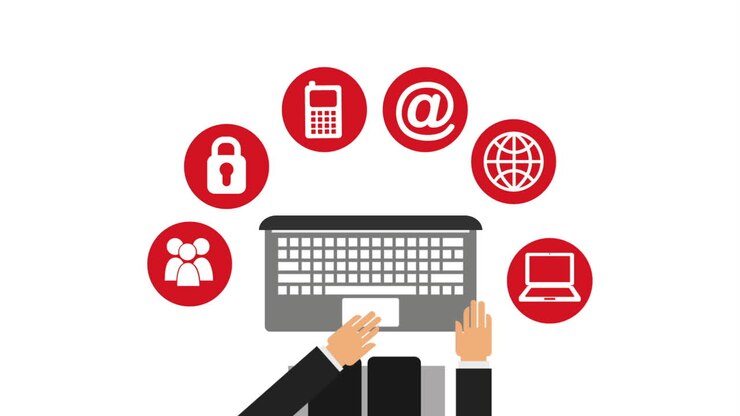 Uso aziendale del computer con funzionalità di sicurezza