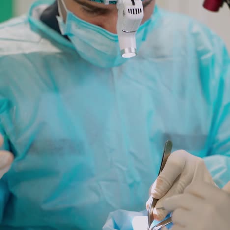 sala de operaciones de cirugía