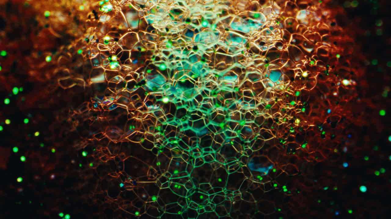 Abstract Cellular Foam Structure