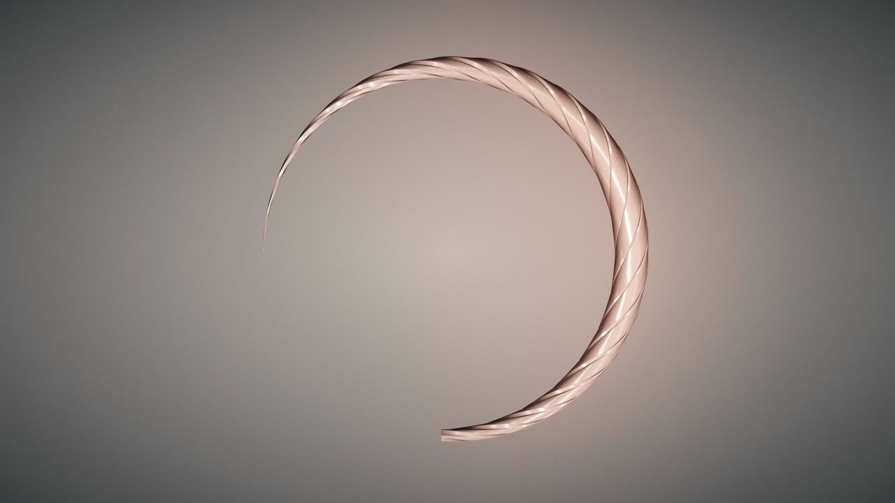 3d 렌더링, 거대한 3차원 객체에서 만들어진 다채로운 추상적인 구성은 제목과 인트로 4k 루프에 사용할 수 있습니다.