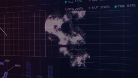 Animación-Del-Símbolo-Del-Rublo-Sobre-Procesamiento-De-Datos