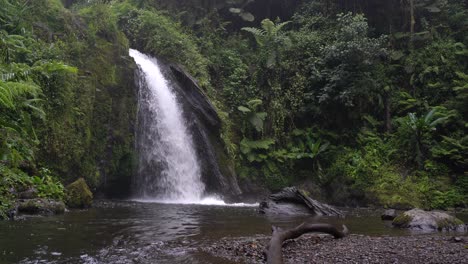 a small waterfall on mount kenya