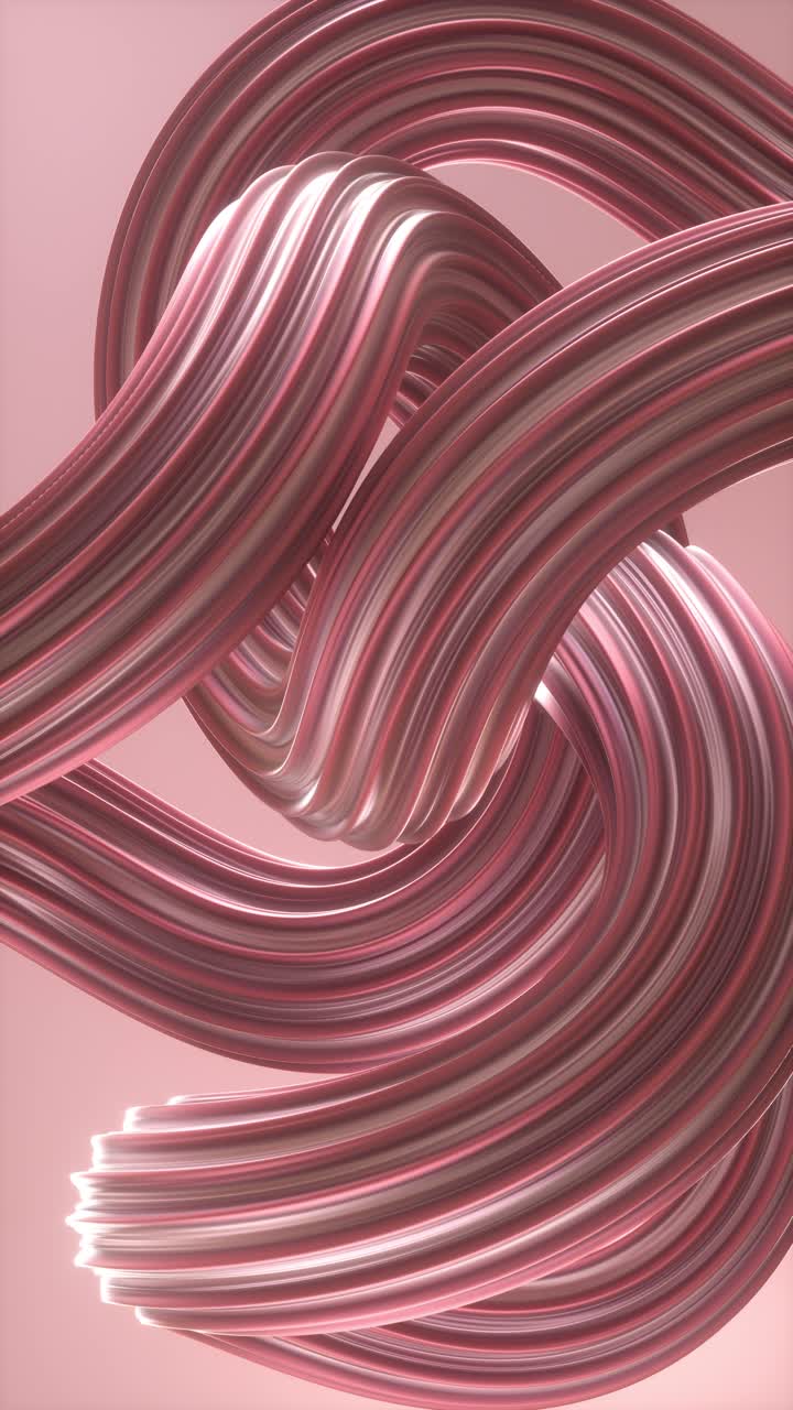 Background wallpaper of colorful twisting lines. 3d render