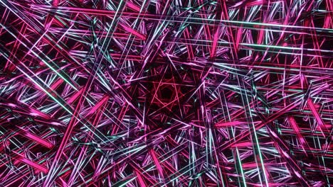 abstract pink and blue vj loop pattern animation