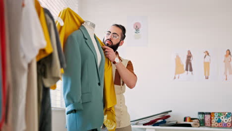 diseñador masculino, trabajo de moda