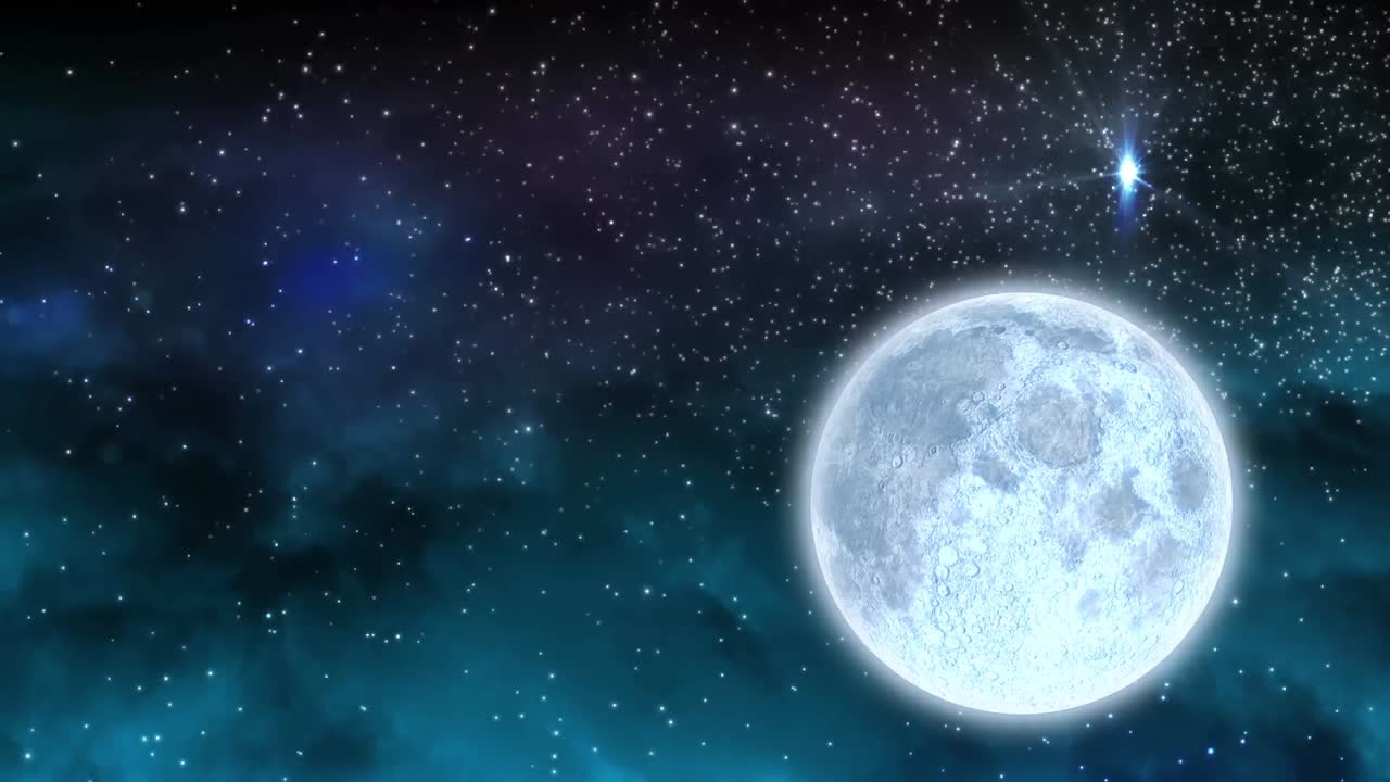 冬景色のアニメーション。