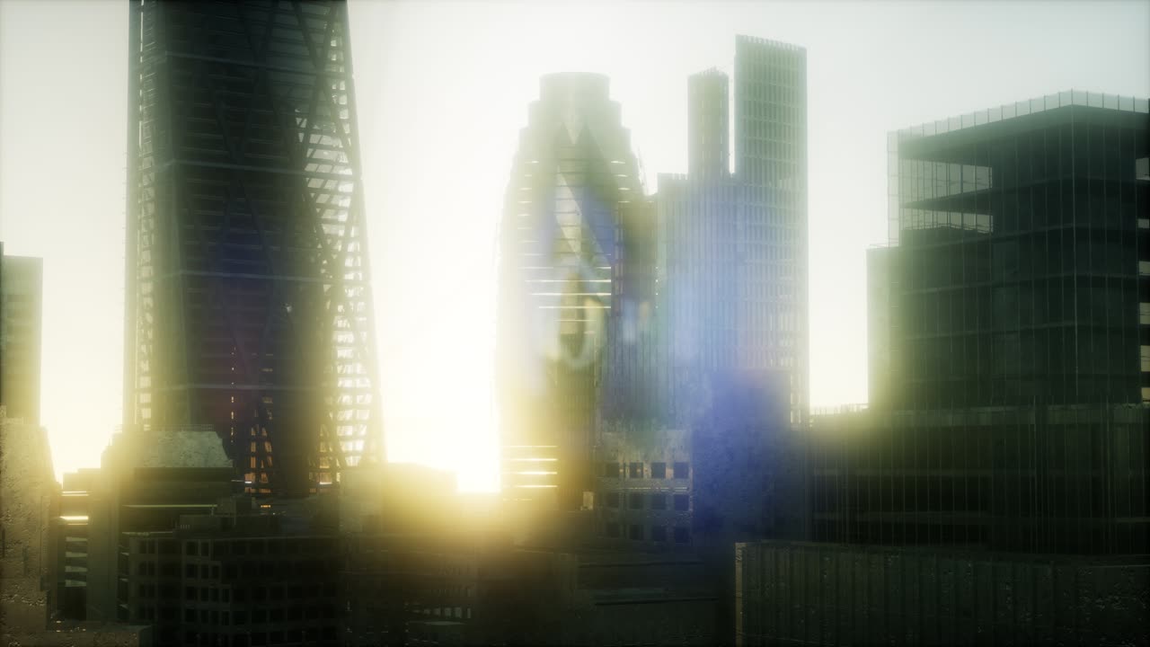 el atardecer de londres