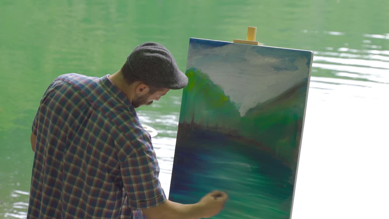 Painter who paints nature.