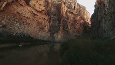 santa elena canyon trail along the rio grande at big bend national park in texas