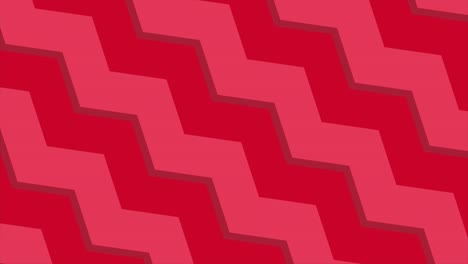 fondo de línea roja ondulada abstracta animación en bucle video de stock 4k