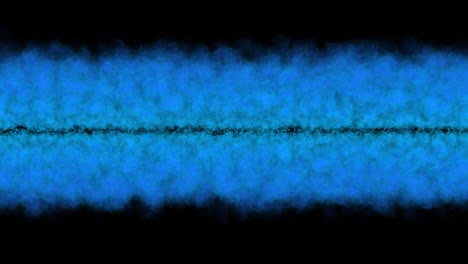 gráficos de movimiento de partículas de color de barra de línea recta de llama