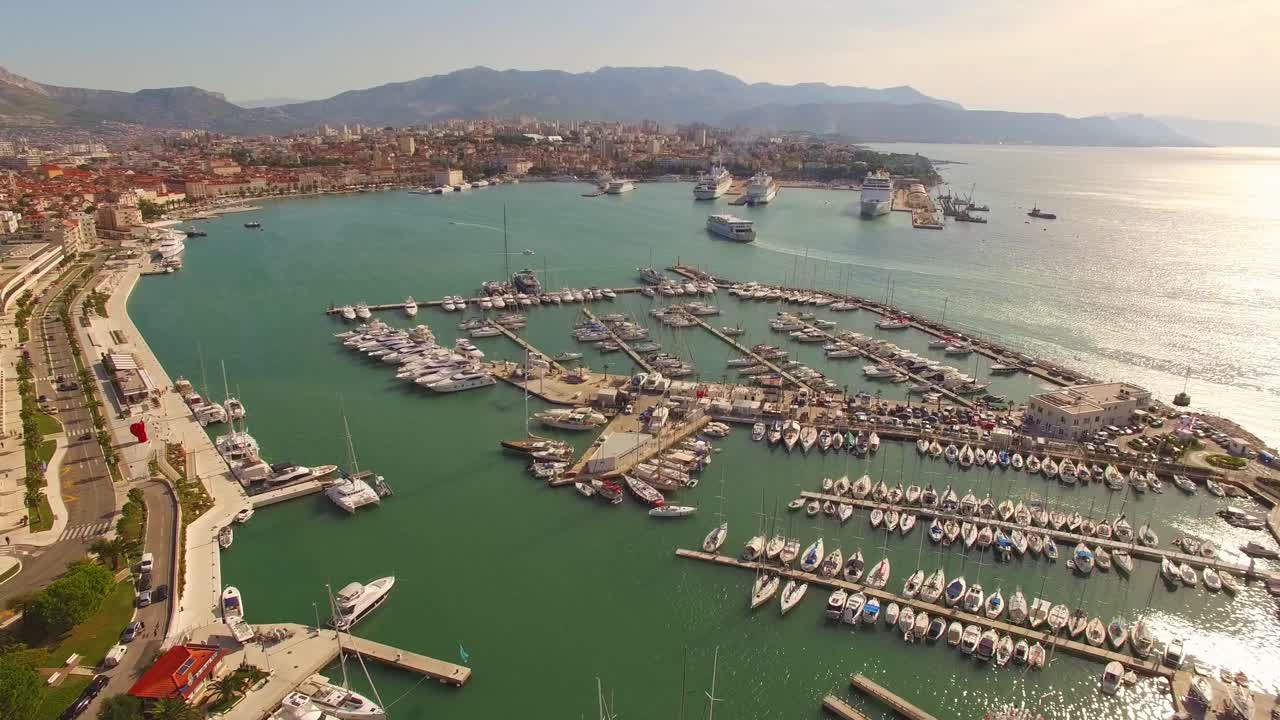 도시의 아름다운 전망