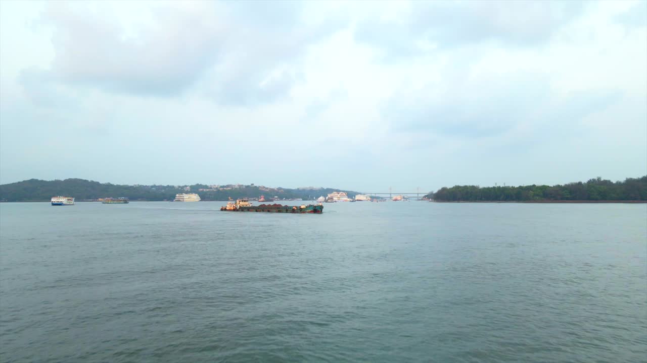 고아 만드비 선셋 카지노 온 워터 리버 인도 고아 판지 올드 고아