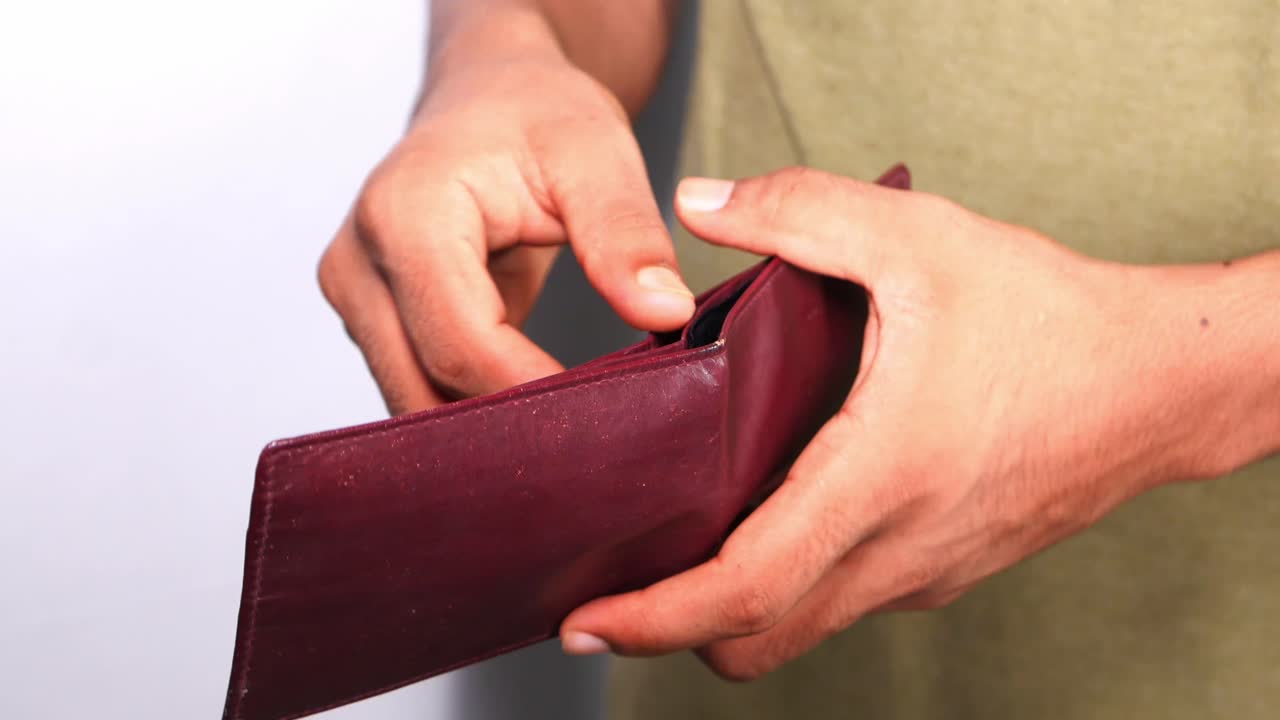 Empty Wallet in Hands