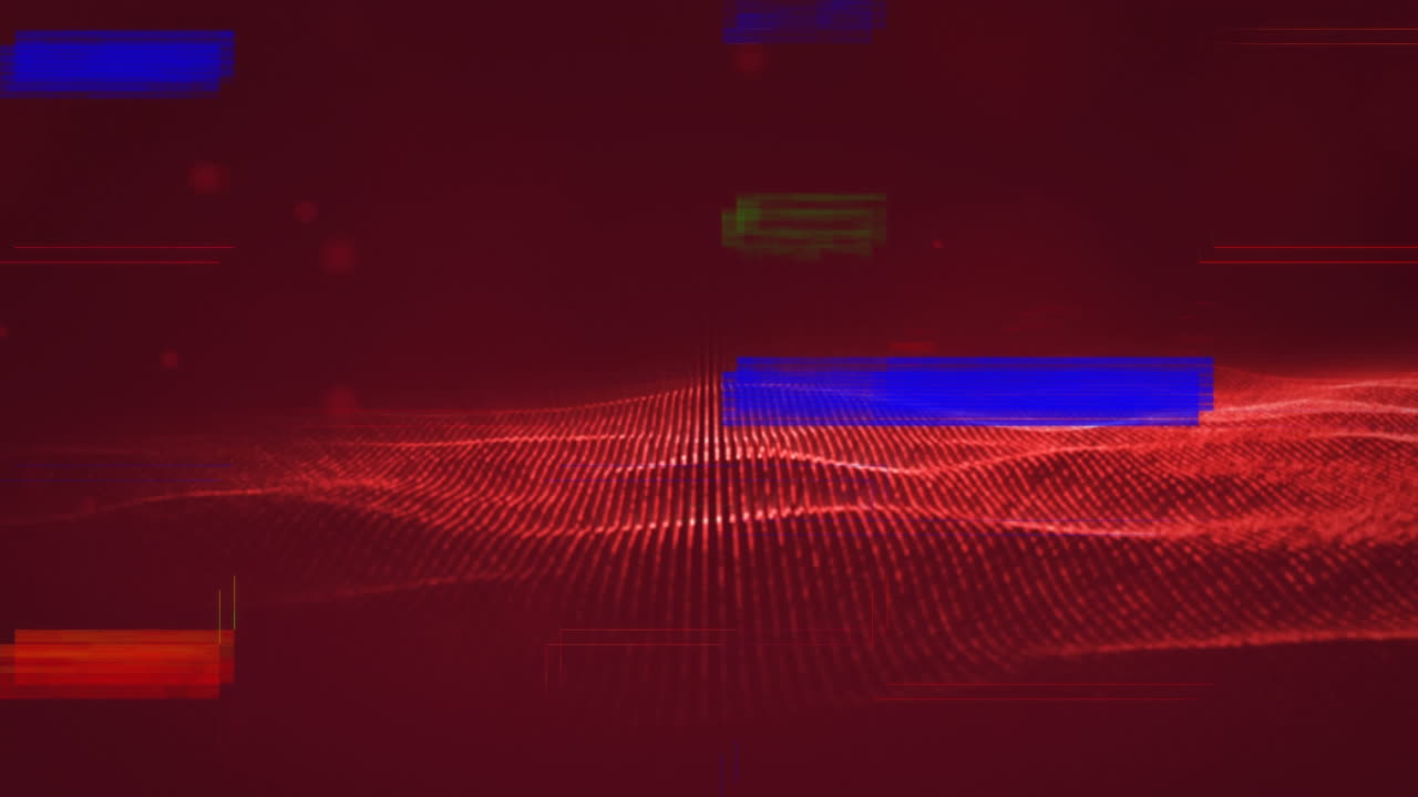 retro colorful TV sizzles