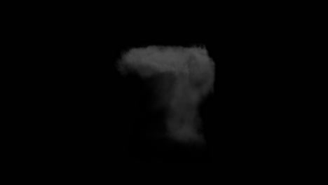 abstract smoke cloud