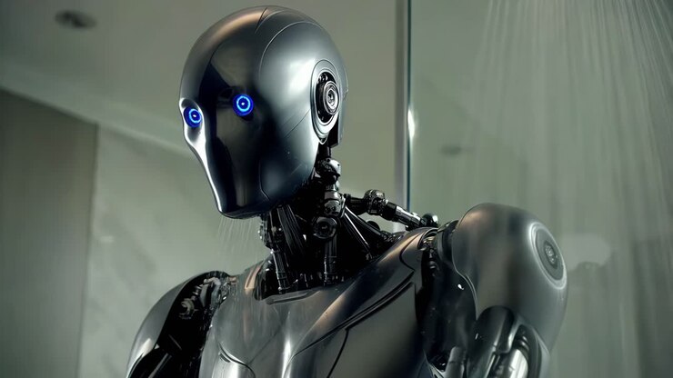Robot sotto la doccia