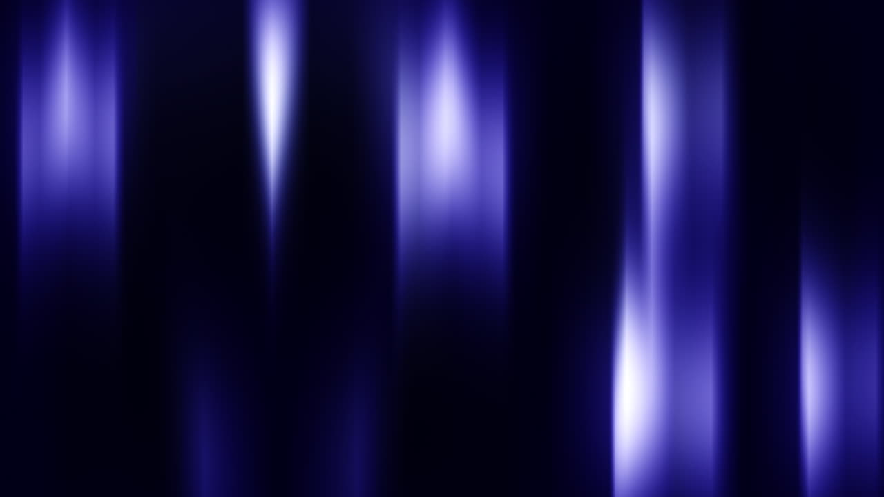 Blue and purple glow. Abstract glowing blurred flow down. Animated seamless looping background.