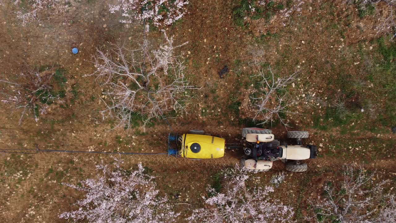 농업 분사 트랙터 드론  ⁇