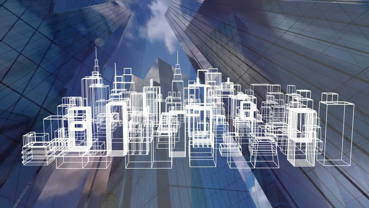 가상 건물과 실제 건물