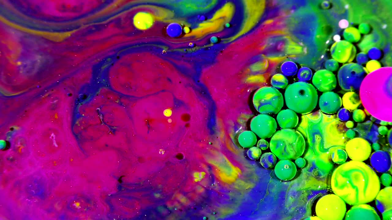 pintura de tinta de arte explotan difusión en la esfera