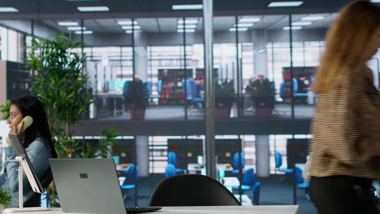 Office workers