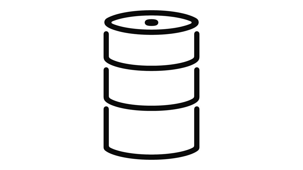 gráfico de movimiento de la línea del cañón