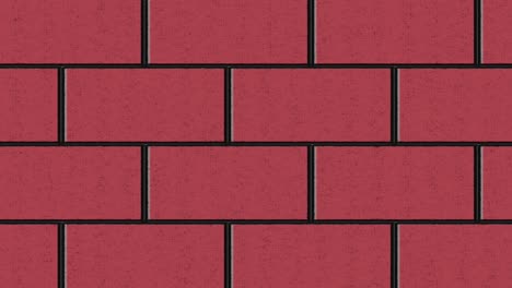 pared de ladrillo. animación de pared de ladra. cuadrados en movimiento
