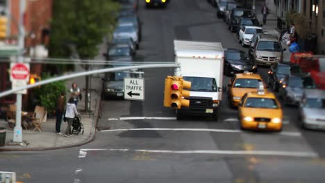 taxis on busy street 1