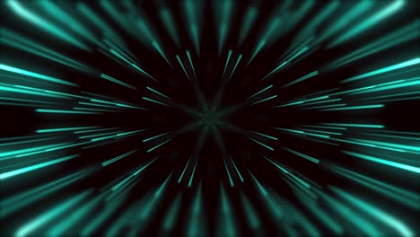 motion graphic 4k seamless loop of flying into digital technologic tunnel. futuristic technology abstract background with lines for network, big data, data center, server, internet, speed. 3d render