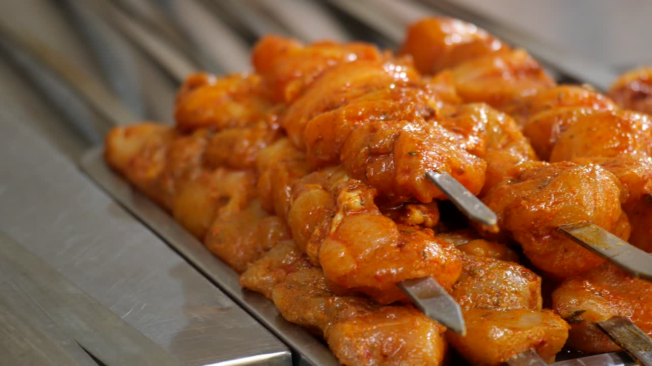 Marinated Chicken Skewers