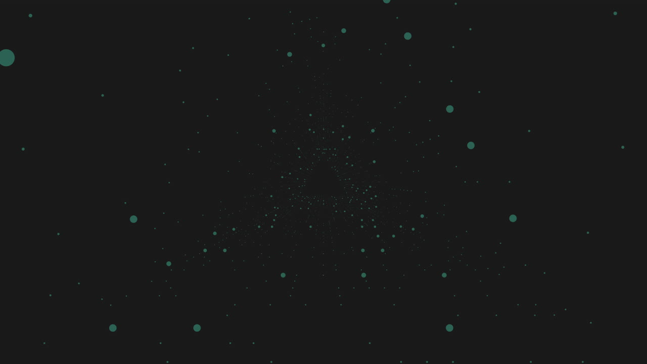 Abstract black background with scattered white dots