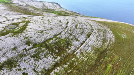 wild ireland limestone rock layers and greenery at the burren clare jewel of the wild atlantic way