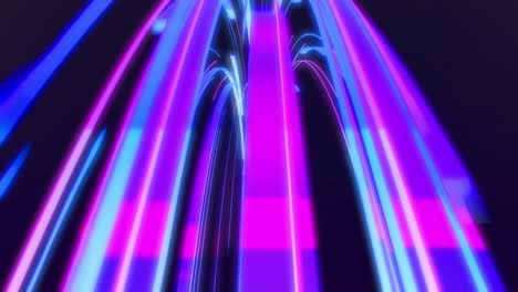 4k futuristic technology abstract background with pink, blue, vivid lines for network, big data, data center, server, vj, internet, speed. spectrum vibrant colors, laser show 3d