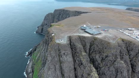 Cabo-Norte-(Nordkapp)-En-El-Norte-De-Noruega.