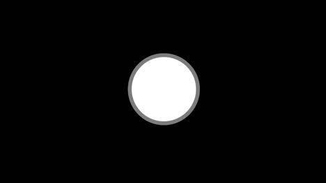 animación de fondo de pantalla de radar con onda de radio o sonar. efecto gráfico hipnótico.4k.