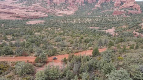 exploring red rock state park, sedona, by all terrain vehicle atv