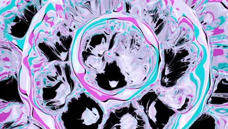 patrón psicodélico abstracto