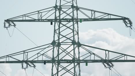 A-close-up-shot-of-the-electrical-power-lines