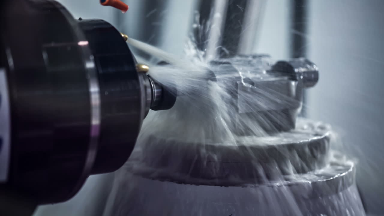 금속 가공 cnc 밀링 머신.