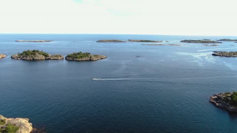 Drohnenaufnahmen-Von-Norwegen,-Südnorwegen,-Der-Skandinavischen-Küste