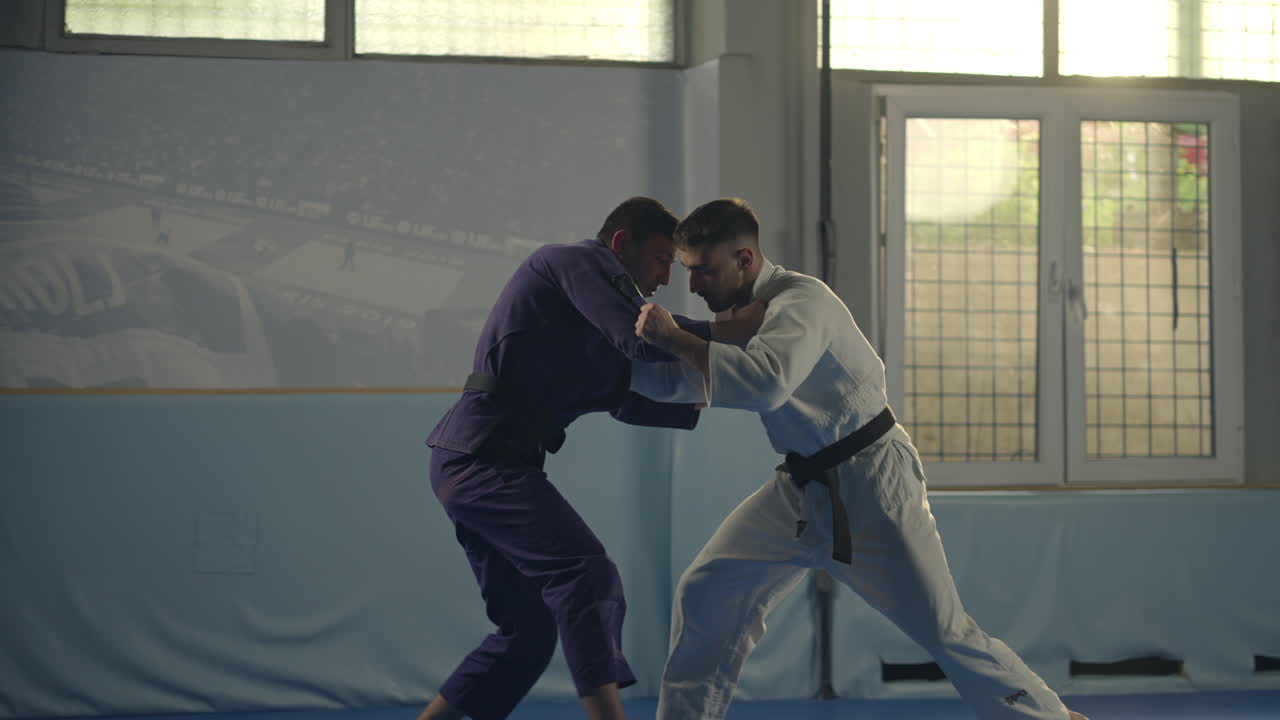 Martial Arts Sparring Session