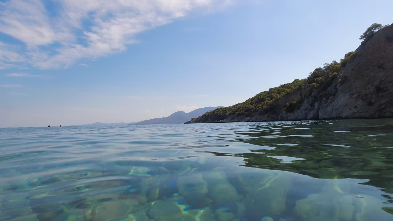 Crystal Clear Waters of the Mediterranean Coast