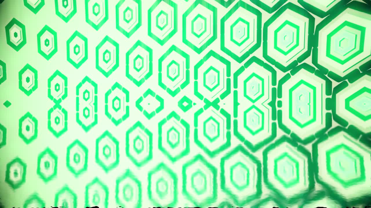 Sfondo in movimento di esagoni. Grafica in movimento 4K