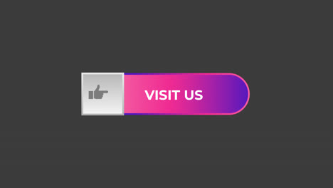 visit us call to action button with pointing hand icon