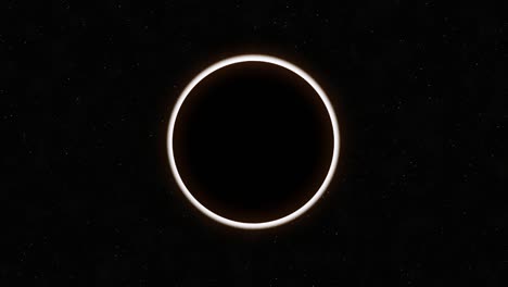 total solar eclipse animation