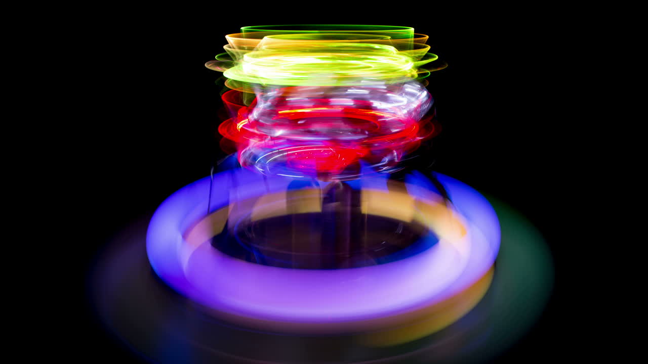 여러 조명의 타임랩스 06