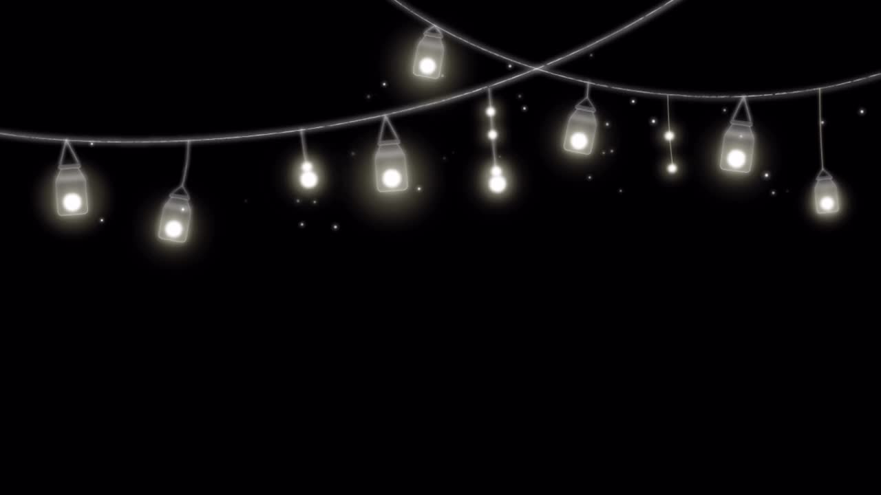 흑색 배경에 색 빛의 꽃받침 프레임.